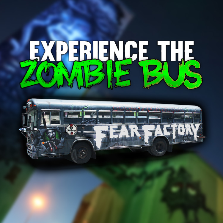 fear factory slc zombie bus map and directions for transportation to and from the best haunted house in salt lake city utah